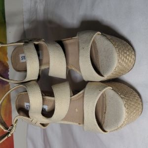 Steve Madden Platform Wedge Espadrille Size 7.5. Jenny